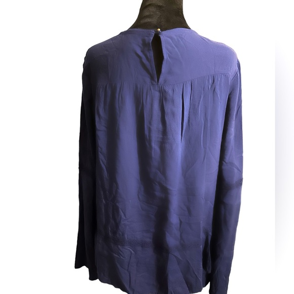 Knox Rose boho embroidered navy tunic top. Size M - Picture 4 of 5